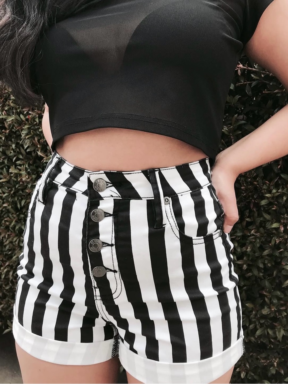 Killstar Black Mesh Crop Top